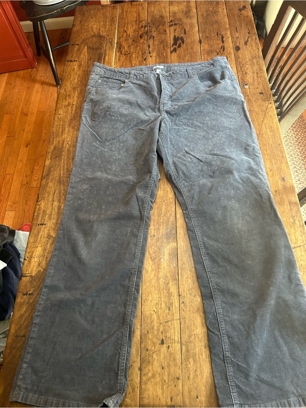 Relativity Women’s grey Corduroy Pants - Straight Leg